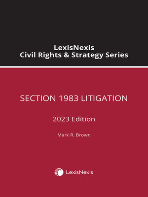 cover image of Civil Rights & Strategy Series -- Section 1983 Litigation